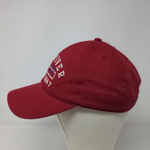 Jacobson Men's Strapback Hat Embroidered Alex Bay The River Logo - Picture 3 of 7